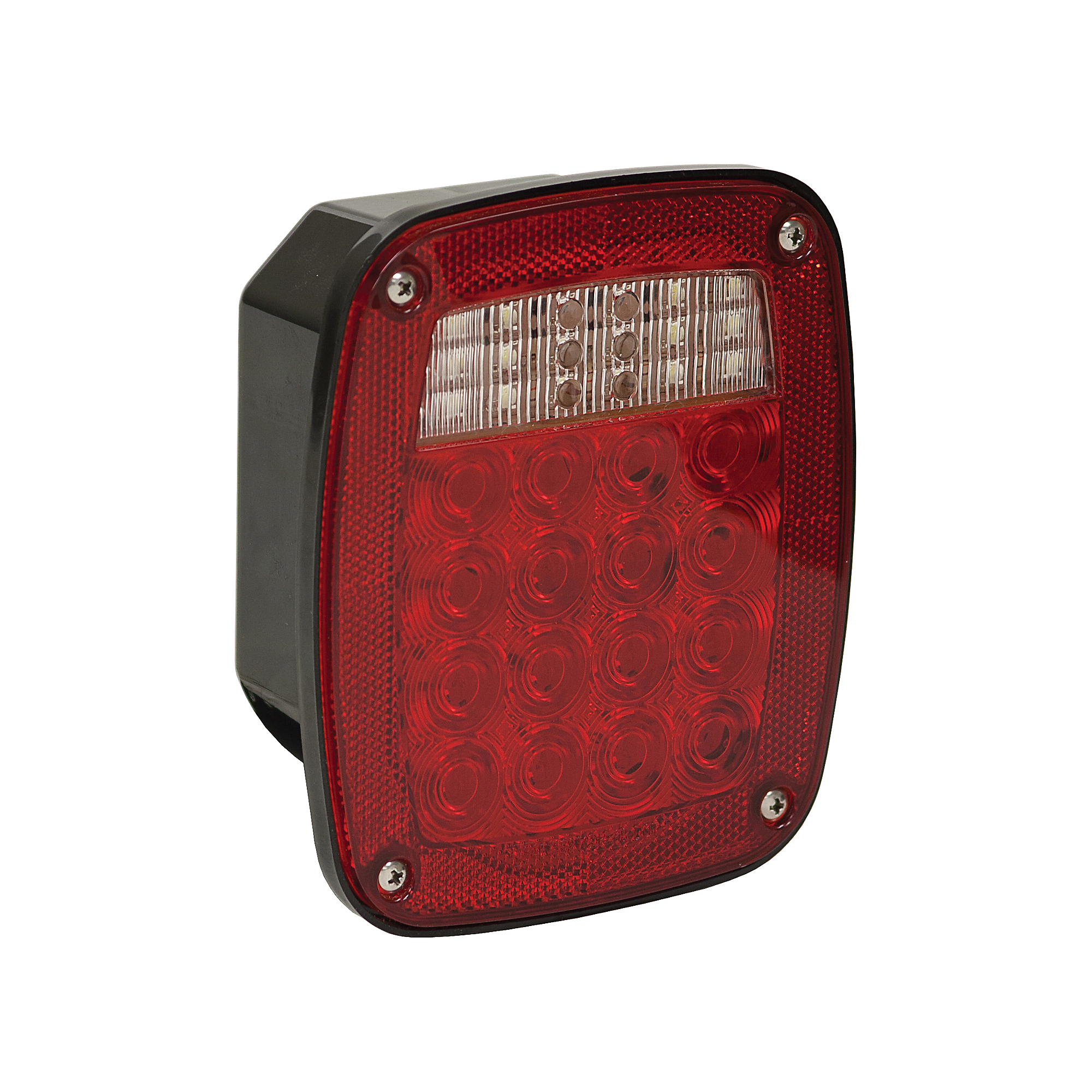 Buyers Products, Driver Side 5.75in. Stop/Turn/Tail Light License Plate Light, Light Type LED, Lens Color Red, Included (qty.) 1 Model# 5626738